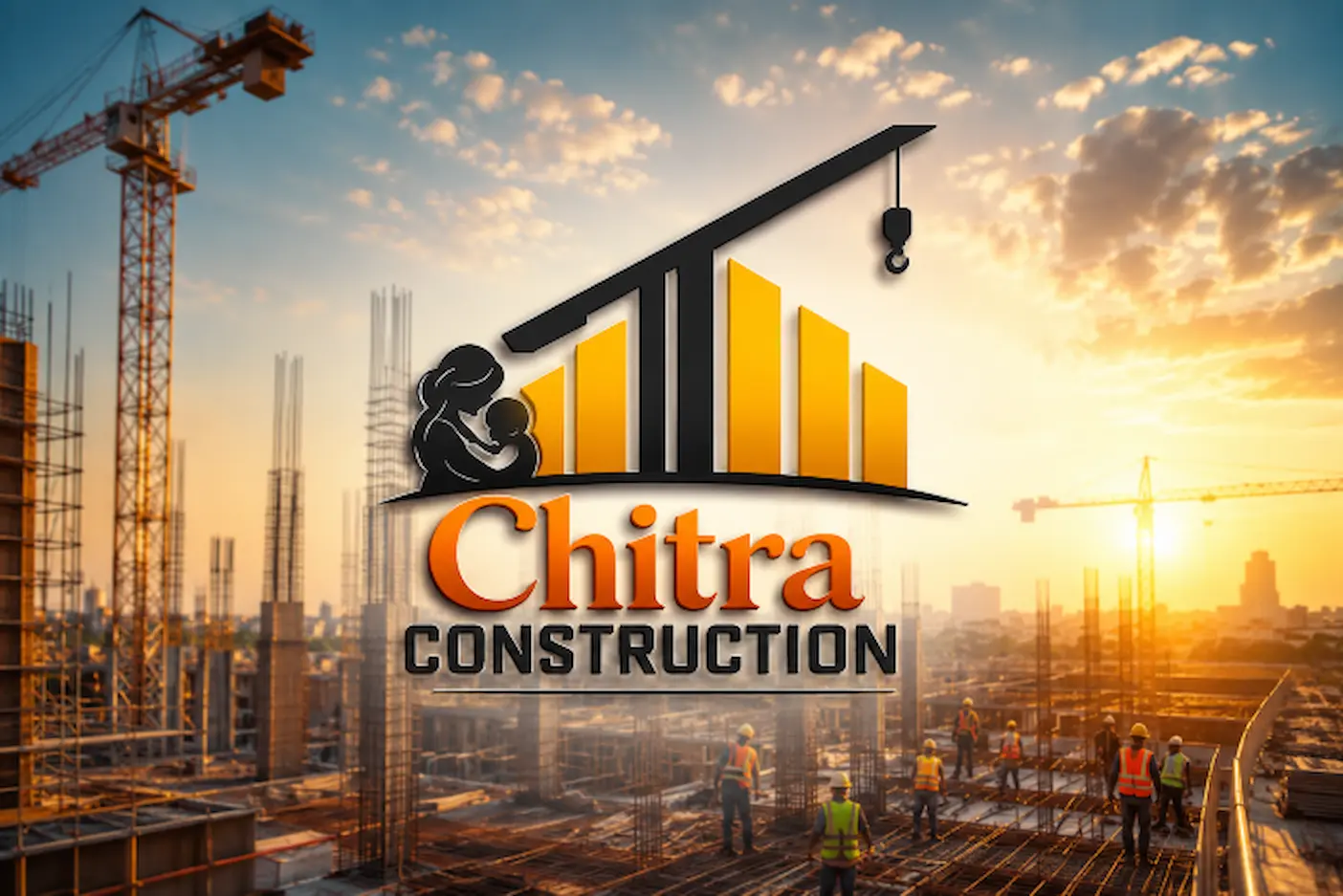site with logo